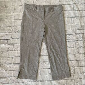 Express women 8 cotton blend soft & comfy Capri pants grey
